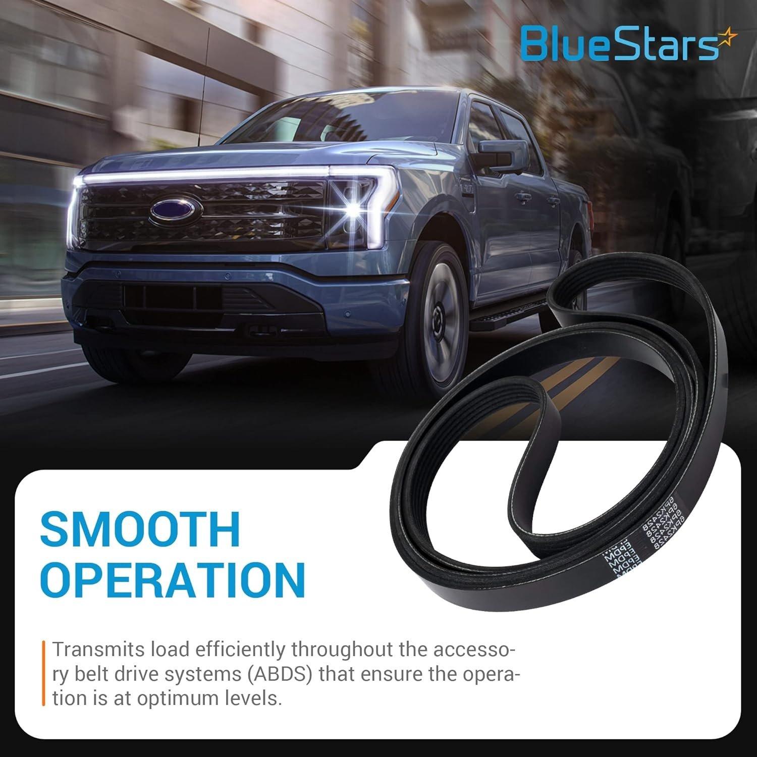 K060950 Micro-V Serpentine Drive Belt 6 Ribs image 2