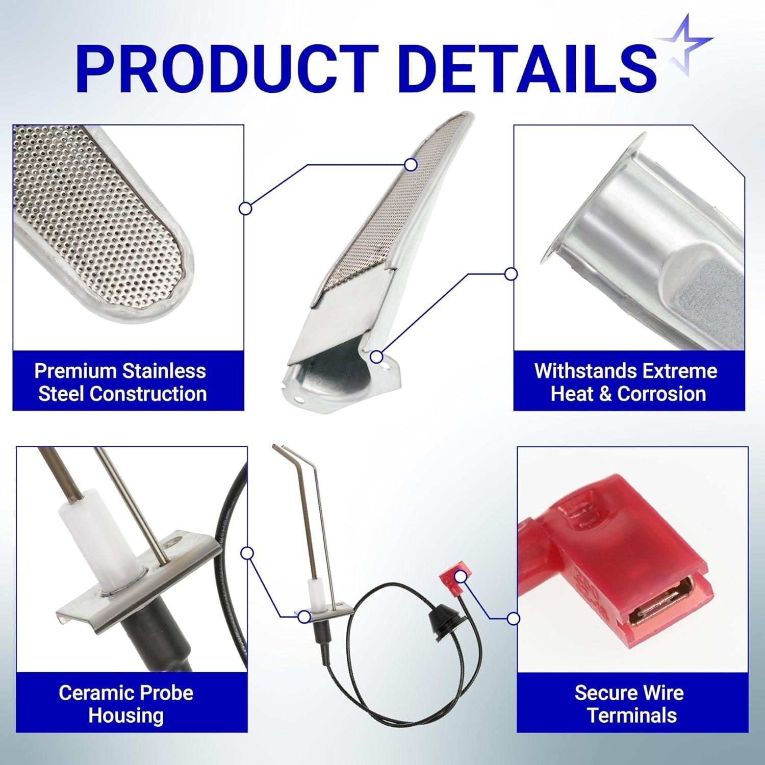 30268 36043 RV Burner Head and 35100 91788 Furnaces Ignitor Electrode Kit image 5