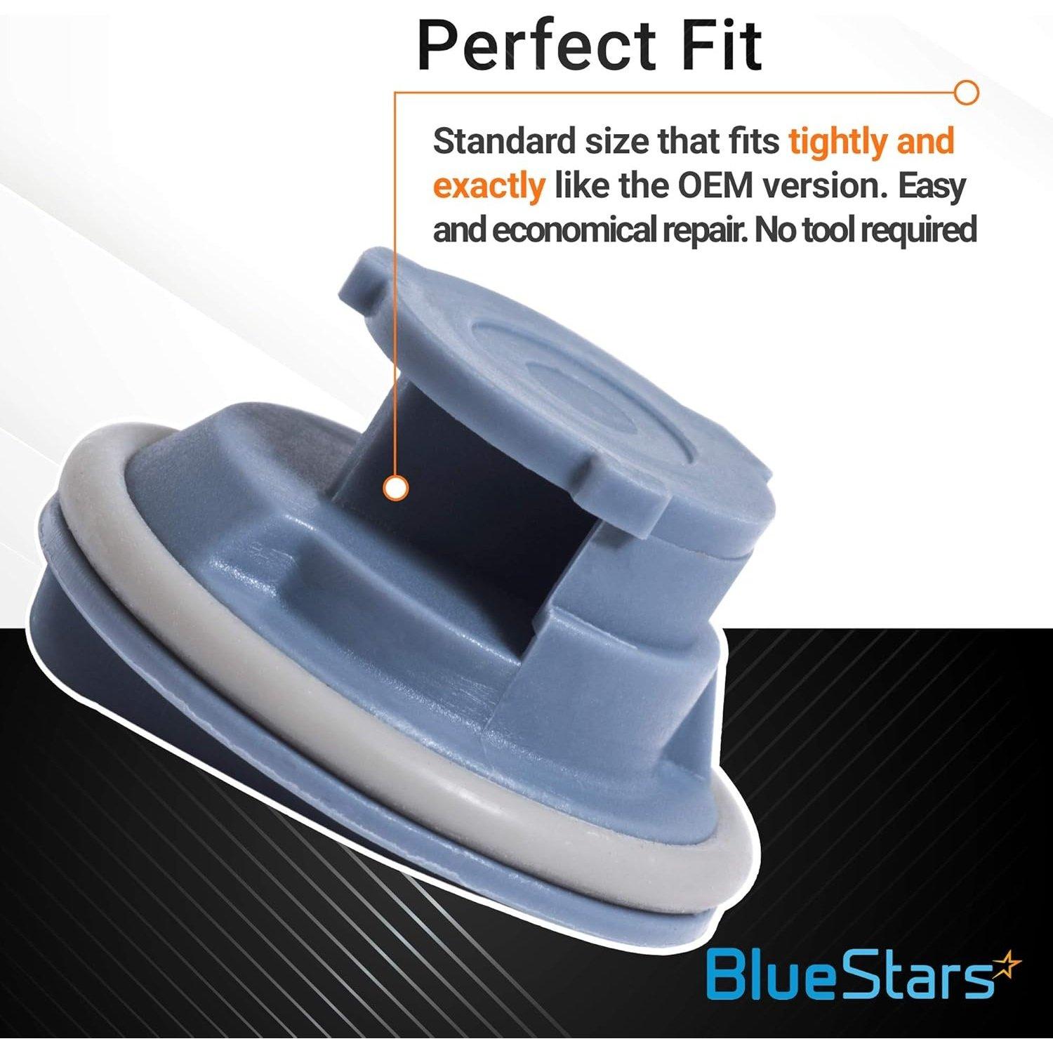 [Lifetime Warranty] 8558307 Dishwasher Dispenser Cap - Compatible with Whirlpool Kenmore Dishwashers - Replaces WP8558307 8193984 8539095 PS11746426 AP6013204 - Pack of 2 image 2