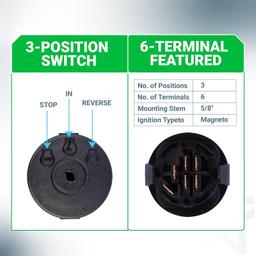 [Lifetime Warranty] 725-12066 Ignition Starter Switch thumbnail 5