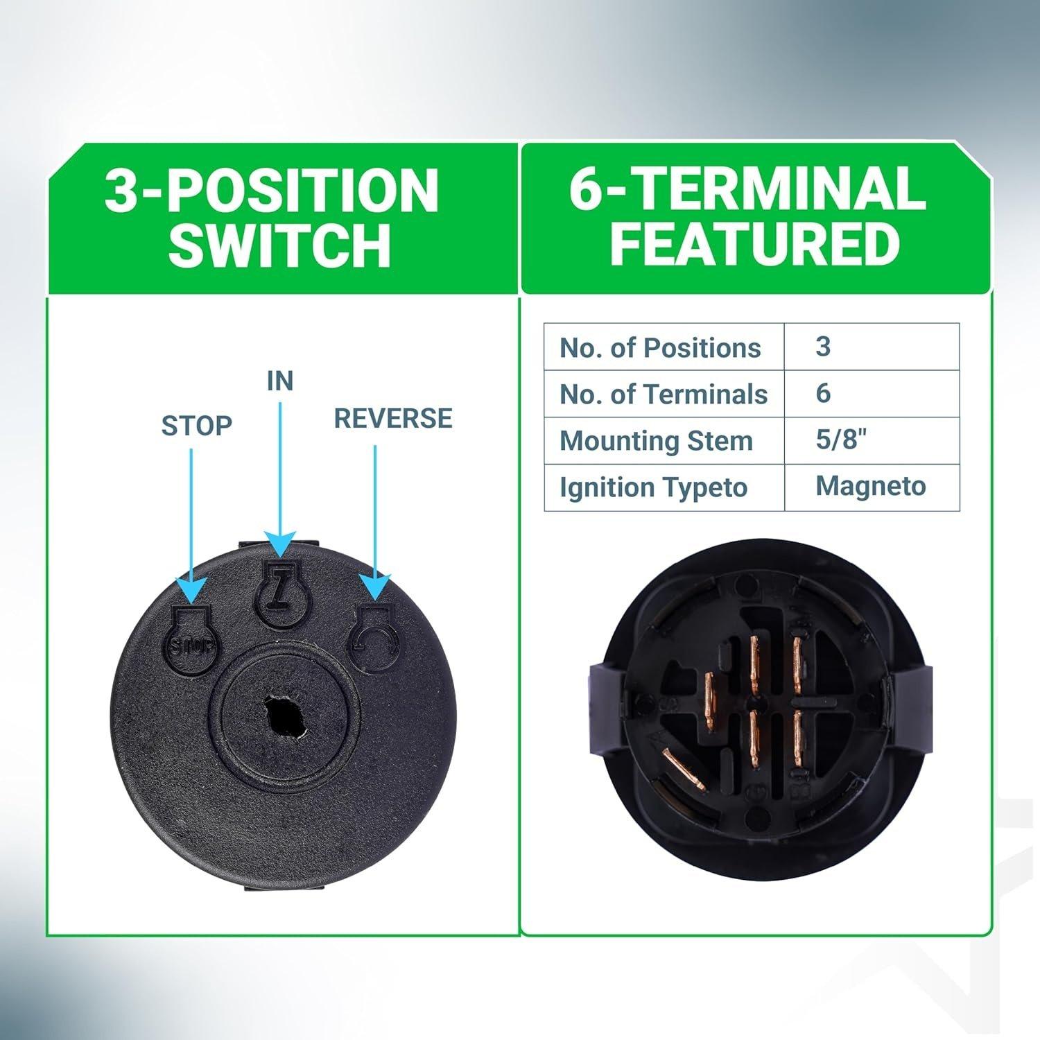 [Lifetime Warranty] 725-12066 Ignition Starter Switch image 5