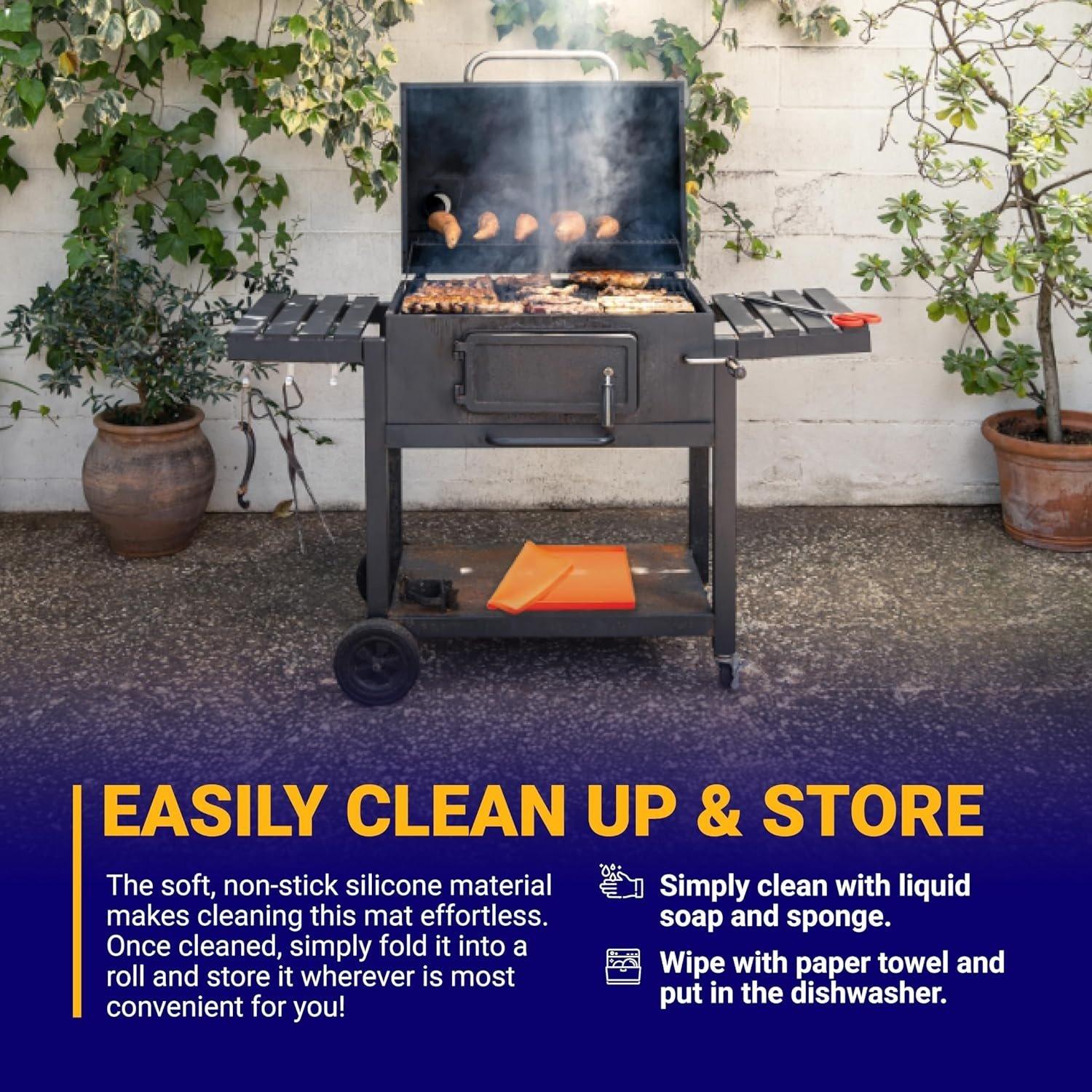 [Lifetime Warranty] 36" Silicone Griddle Mat image 9