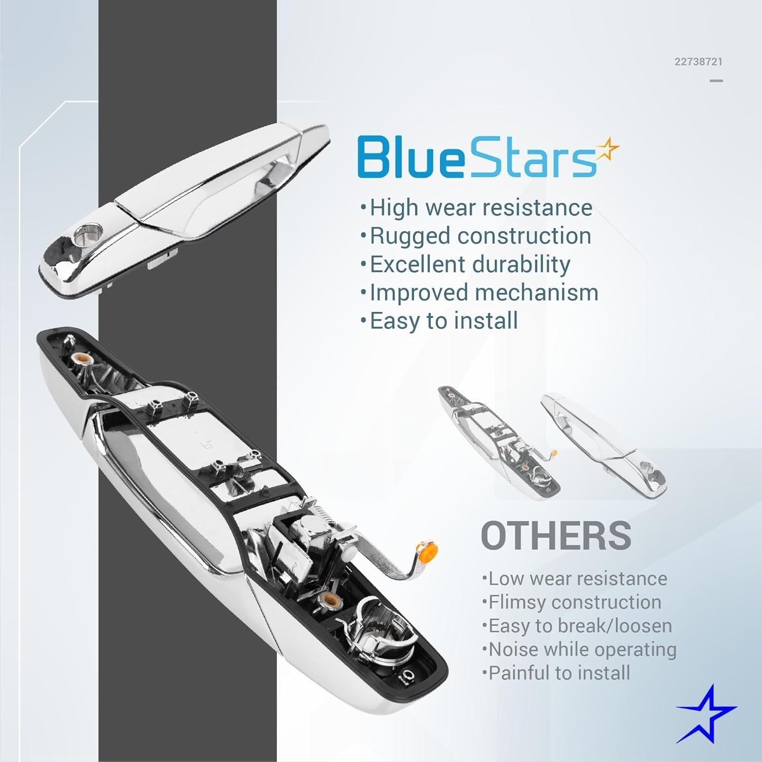 [Lifetime Warranty] 22738721 Front Left Driver Side Exterior Chrome Door Handle image 6