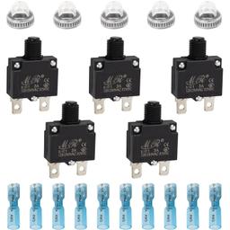 [Lifetime Warranty] 3Amp Thermal Circuit Breaker 125/250V - Pack of 5 thumbnail 0