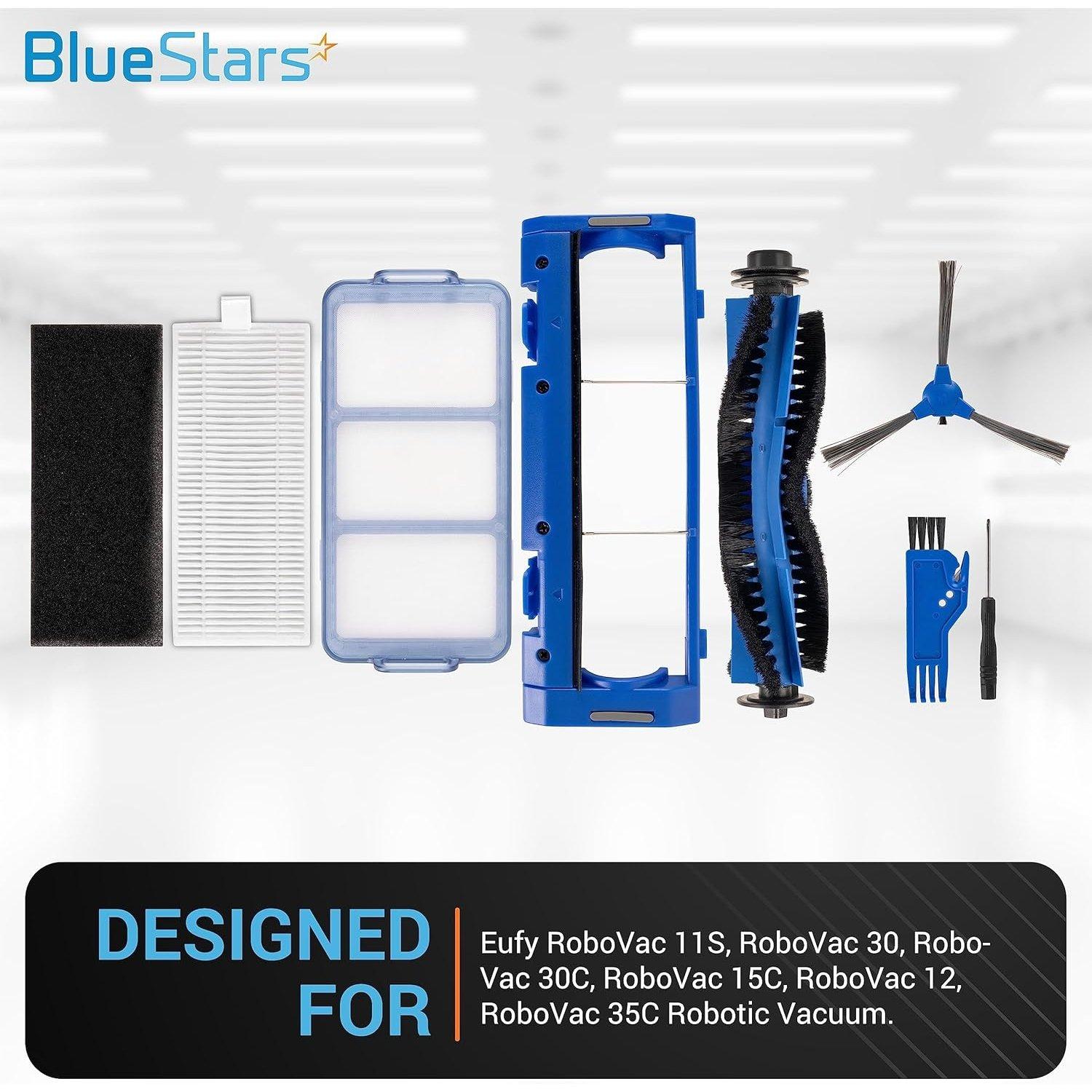 Accessories Kit, 2 Main Brushes + 10 Side Brushes + Filters + Brush Guard + 1 Sweeping Brush image 2