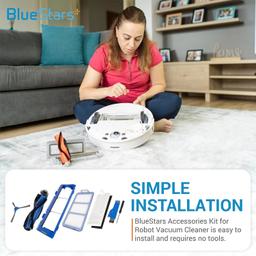 Accessories Kit, 2 Main Brushes + 10 Side Brushes + Filters + Brush Guard + 1 Sweeping Brush thumbnail 4