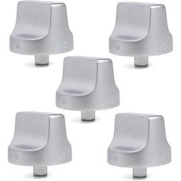 [Lifetime Warranty] W11239985 W10850015 Stove Knob Replacement - Compatible with Whirlpool WFG550S0HZ0, WFG550S0LV1, WFG525S0HV1, WFG535S0JV0, WFG550S0HV0, WFG525S0JZ0 - Replaces 4845290 W11032553 thumbnail 0