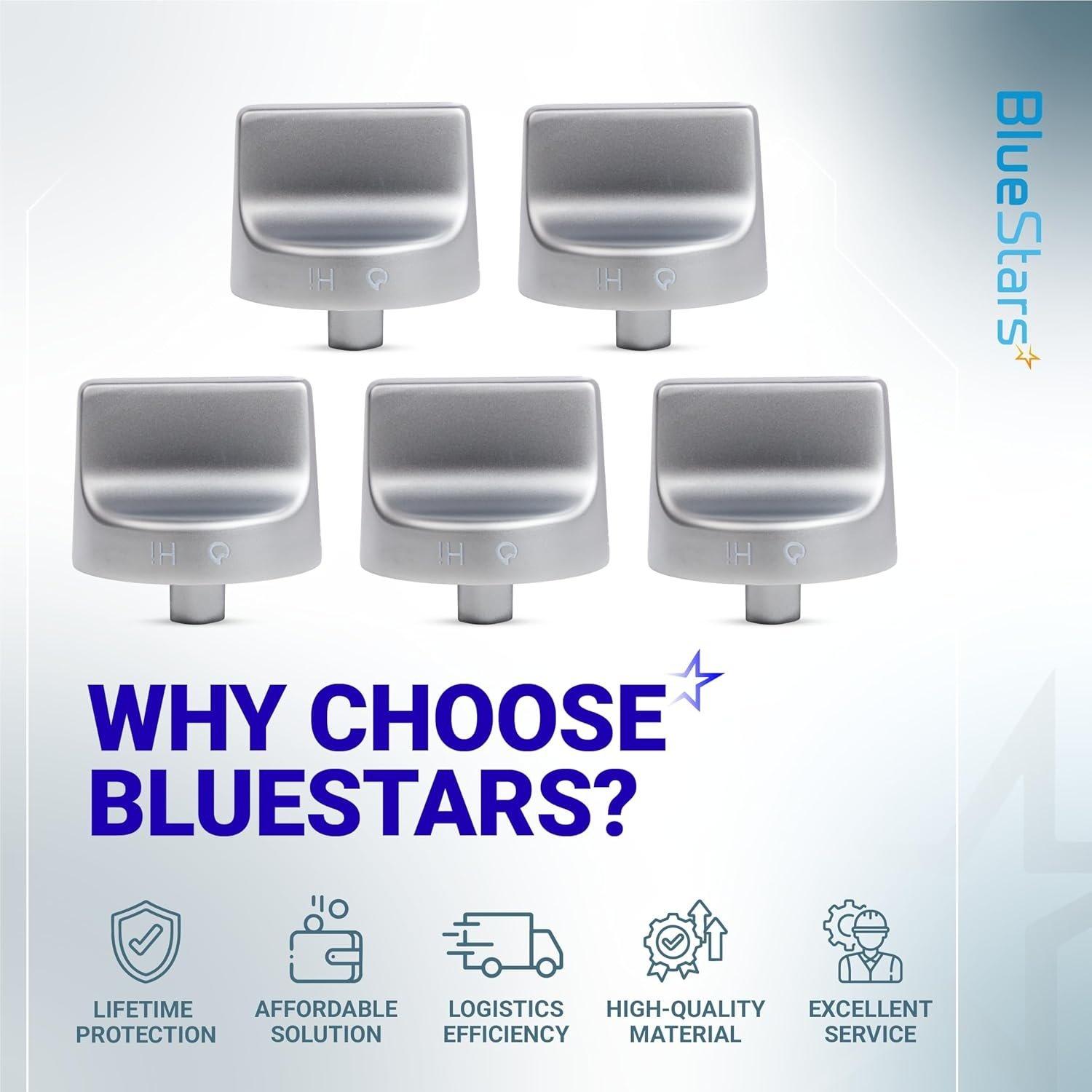 [Lifetime Warranty] W11239985 W10850015 Stove Knob Replacement - Compatible with Whirlpool WFG550S0HZ0, WFG550S0LV1, WFG525S0HV1, WFG535S0JV0, WFG550S0HV0, WFG525S0JZ0 - Replaces 4845290 W11032553 image 8