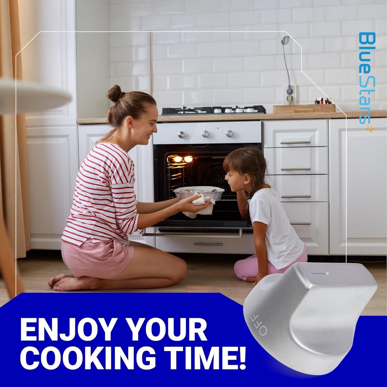 [Lifetime Warranty] W11239985 W10850015 Stove Knob Replacement - Compatible with Whirlpool WFG550S0HZ0, WFG550S0LV1, WFG525S0HV1, WFG535S0JV0, WFG550S0HV0, WFG525S0JZ0 - Replaces 4845290 W11032553 image 7