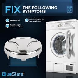 [Lifetime Warranty] 5006EA3009B Washer Pulsator Cap Replacement - Compatible with LG Kenmore Washers - Replaces AP5248797 5006EA3009A 5006EA3009C MBL65219301 WM2101HW thumbnail 6