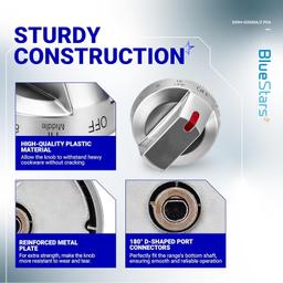 [Lifetime Warranty] Gas Stove Knob DG94-03500A/Z thumbnail 3