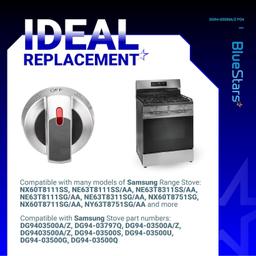 [Lifetime Warranty] Gas Stove Knob DG94-03500A/Z thumbnail 4