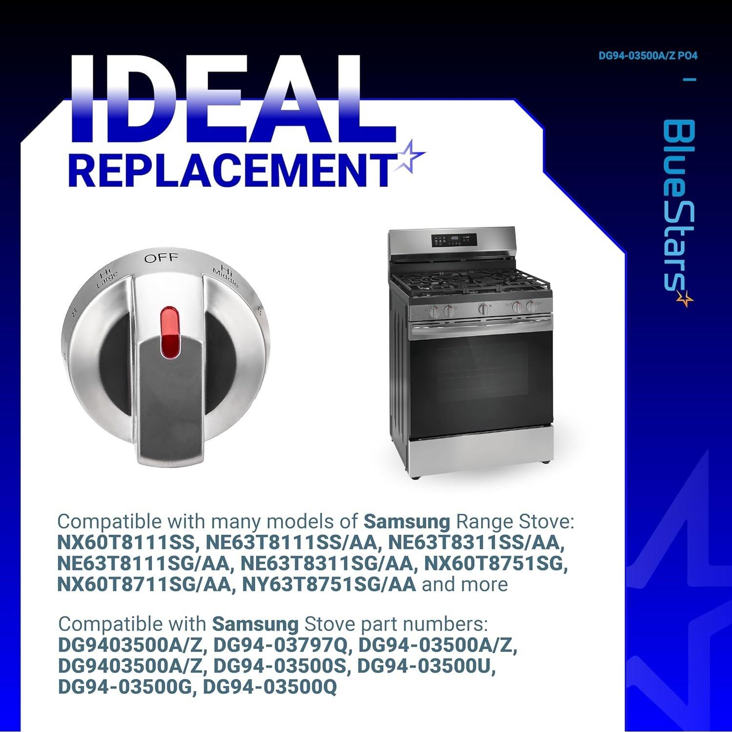 [Lifetime Warranty] Gas Stove Knob DG94-03500A/Z image 4