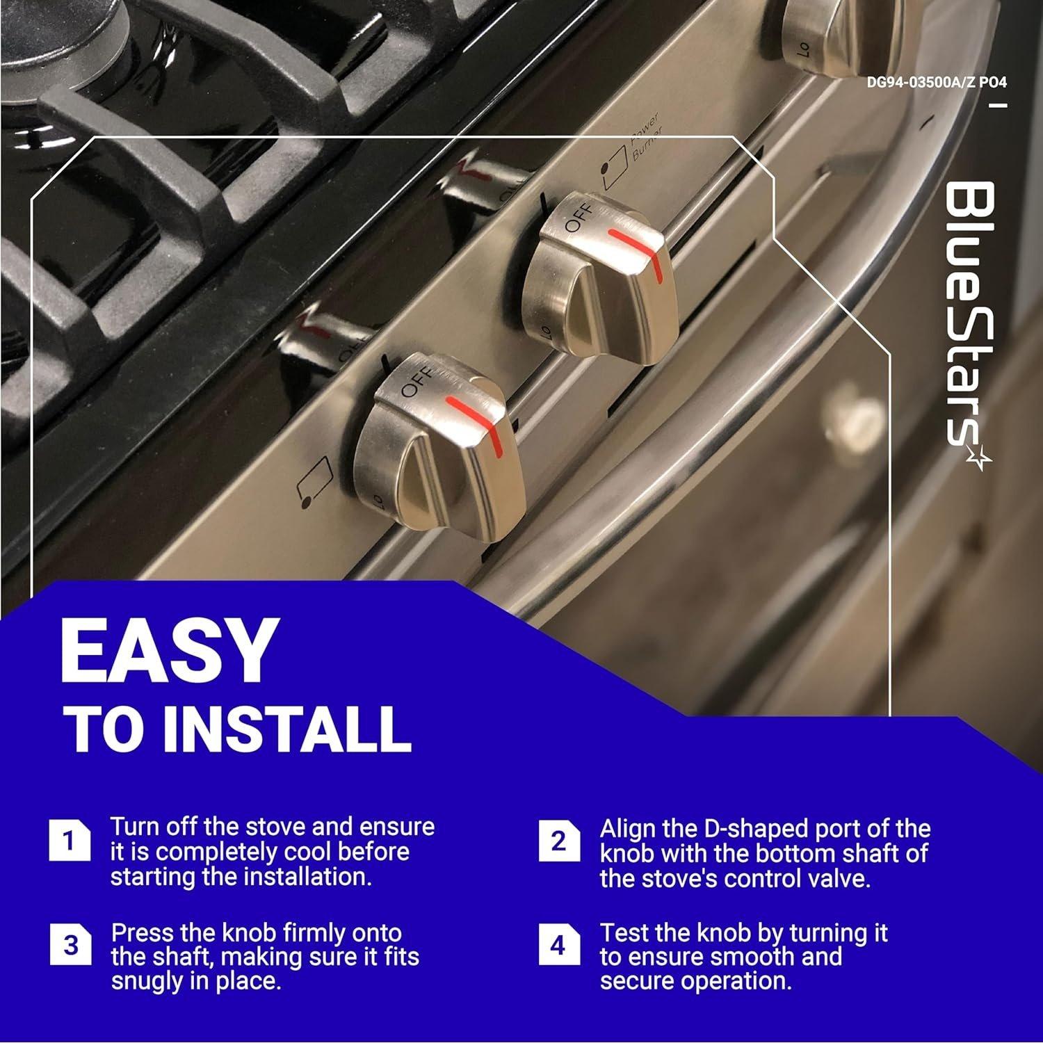 [Lifetime Warranty] Gas Stove Knob DG94-03500A/Z image 7