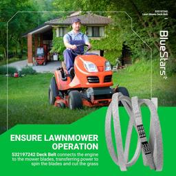 [Lifetime Warranty] Mower Deck Belt 532197242 138.75" x 0.65" thumbnail 8