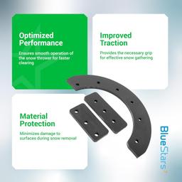 [Lifetime Warranty] 302565MA 302565 Snow Thrower Rubber Paddle & Hardware thumbnail 8