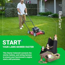 [Lifetime Warranty] 4-Pole 146154 145673 Starter Solenoid for Craftsman thumbnail 6