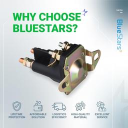 [Lifetime Warranty] 4-Pole 146154 145673 Starter Solenoid for Craftsman thumbnail 8