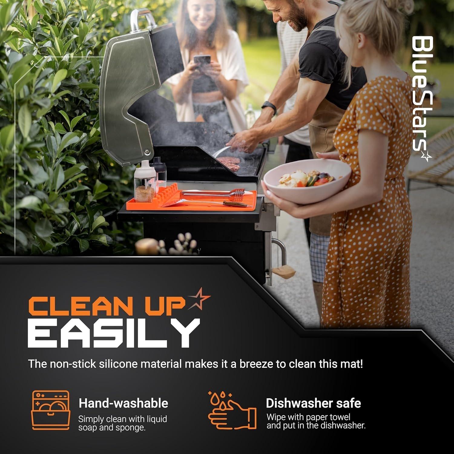 [Lifetime Warranty] Silicone Griddle Mat image 2