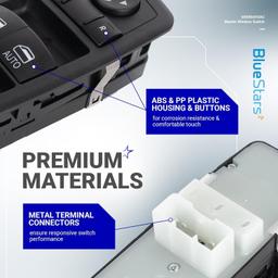 [Lifetime Warranty] 68086693AC Driver Side Power Master Window Switch thumbnail 5