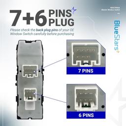 [Lifetime Warranty] 4602780AA Driver Side Power Master Window Switch thumbnail 5