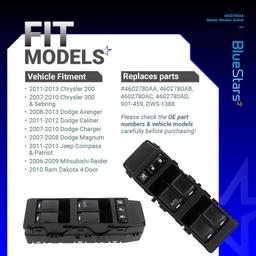 [Lifetime Warranty] 4602780AA Driver Side Power Master Window Switch thumbnail 6