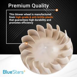 [Lifetime Warranty] 694089 Dryer Blower Wheel - For Kenmore & Whirlpool Dryers Model 110 11060022010 11077732792 LE7000XSW0 1LE7800XKW0 - Replaces PS11743785 279500, 279711, 299678, 338840, AP6010602 thumbnail 4