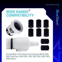 D29 UWF Quick Disconnect 9-100-9002 Pressure Relief Valve 9-100-3105 Tail Scrubber Kit thumbnail 5