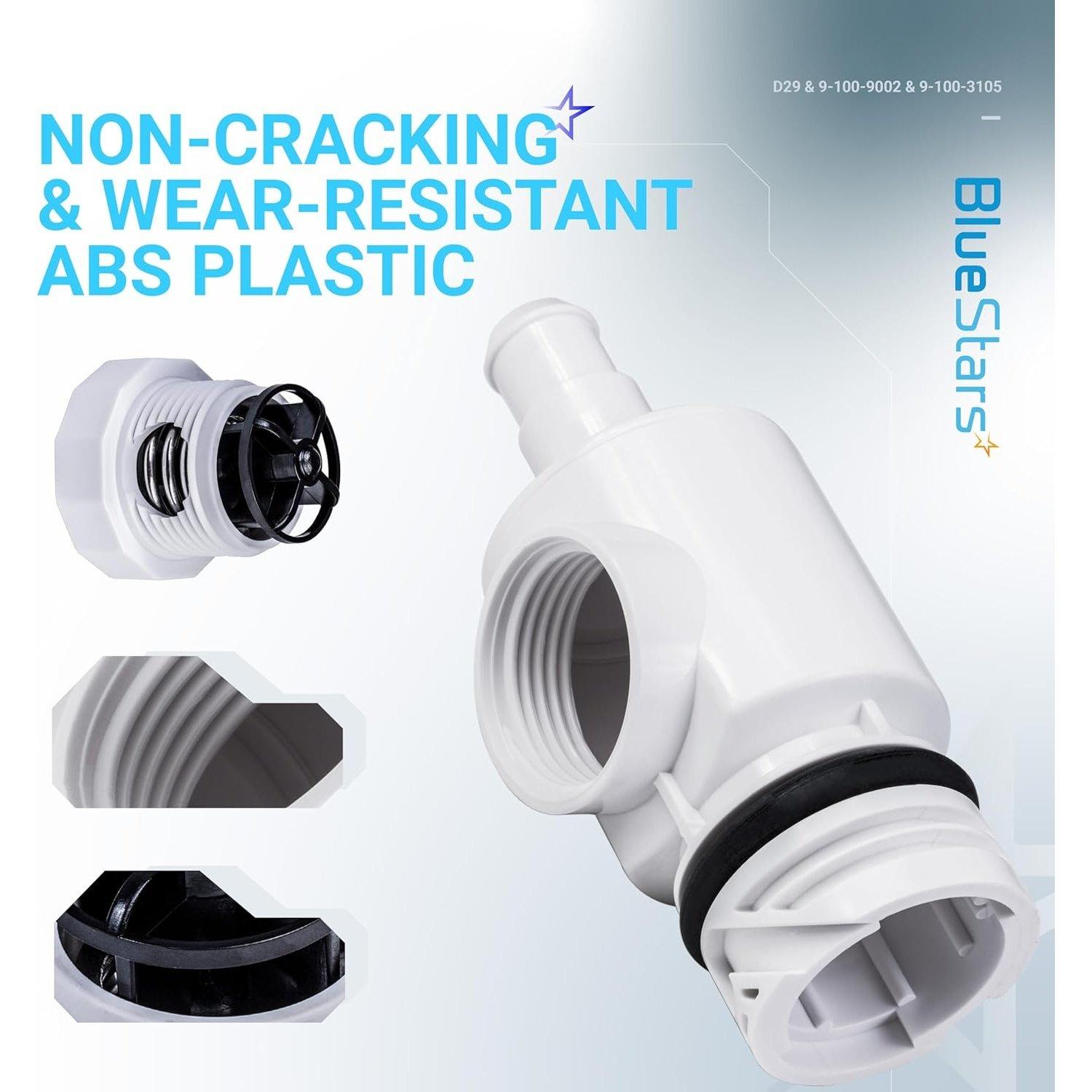 D29 UWF Quick Disconnect 9-100-9002 Pressure Relief Valve 9-100-3105 Tail Scrubber Kit image 6