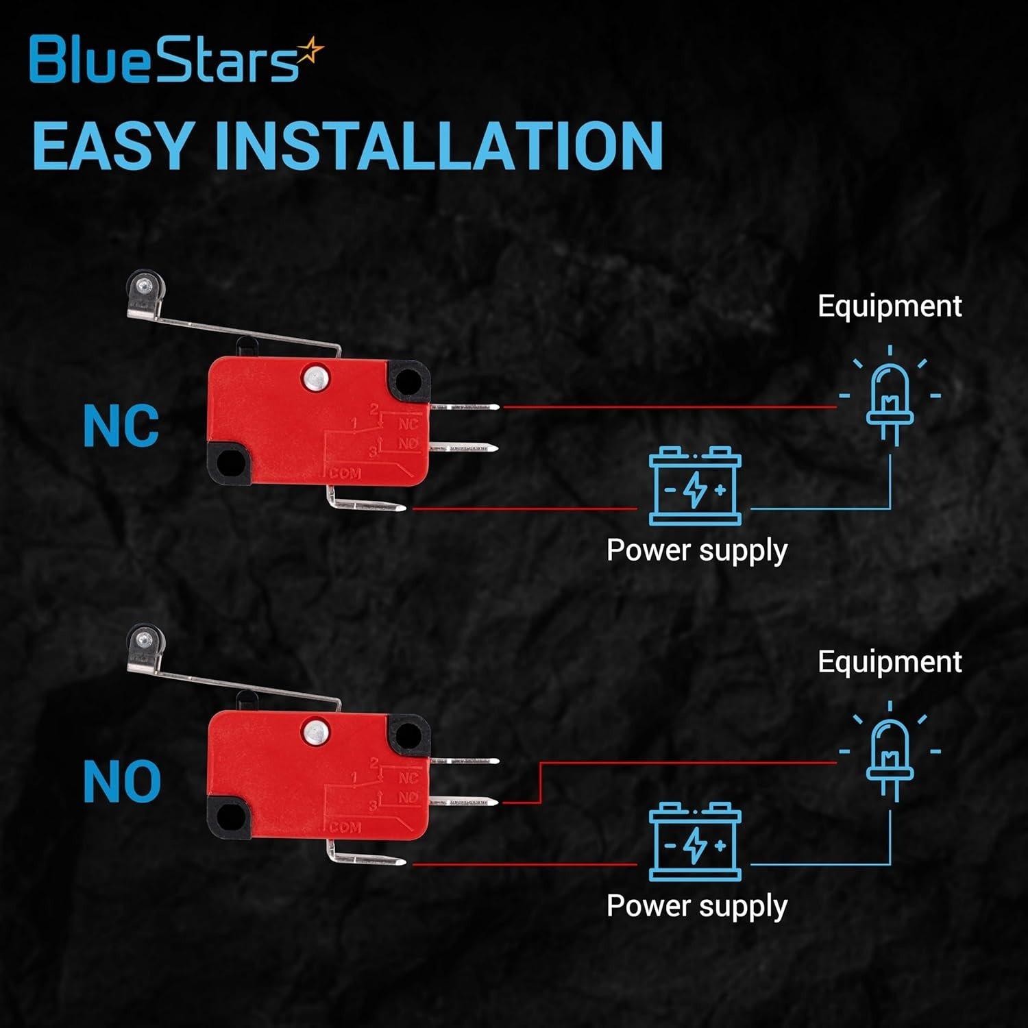[Lifetime Warranty] Pack of 10 V-156-1C25 Micro Limit Switch Blade Momentary 250VAC/125VDC 15A Fit Arduino image 4