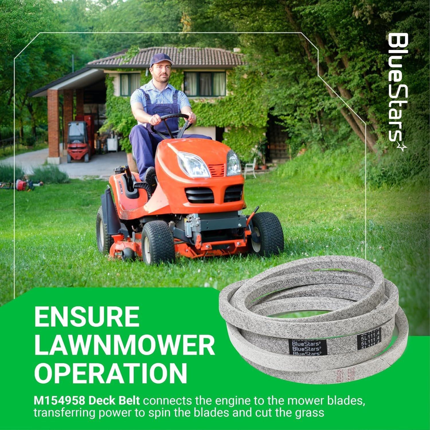 [Lifetime Warranty] Mower Deck Belt M154958 111.4" x 5/8" image 4