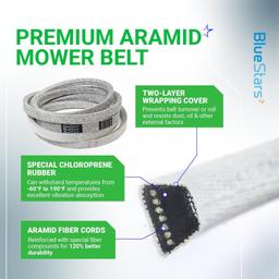 [Lifetime Warranty] Mower Deck Belt M154958 111.4" x 5/8" thumbnail 5