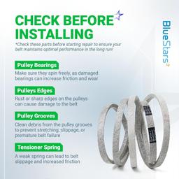 [Lifetime Warranty] Mower Deck Belt M154958 111.4" x 5/8" thumbnail 8