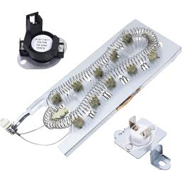 3387747 Dryer Heating Element and 280148 Thermal Cut-Off thumbnail 0