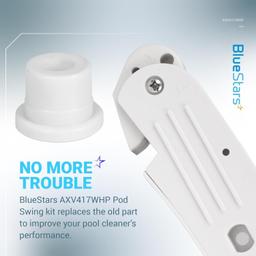 [Lifetime Warranty] AXV417WHP Pool Cleaner Pod Swing - Pack of 2 thumbnail 4