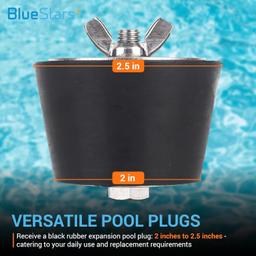 [Lifetime Warranty] Winterlizing Pool Plug 2" to 2.5" thumbnail 1