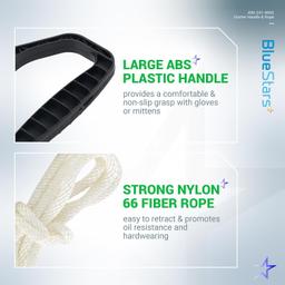 490-241-0002 Snowblower Starter Handle Rope thumbnail 4