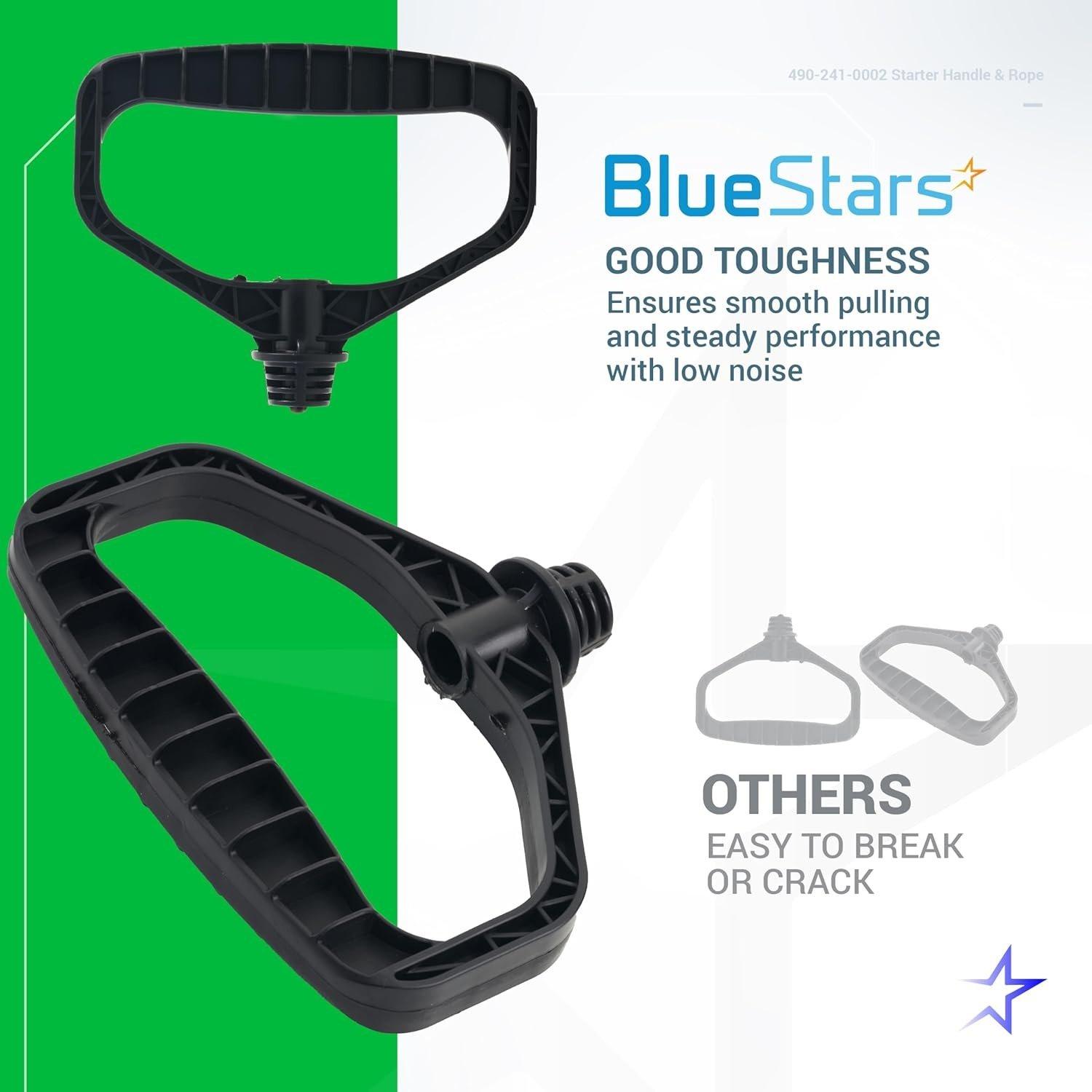 490-241-0002 Snowblower Starter Handle Rope image 1