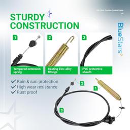 [Lifetime Warranty] 175067 Deck Clutch Cable thumbnail 8