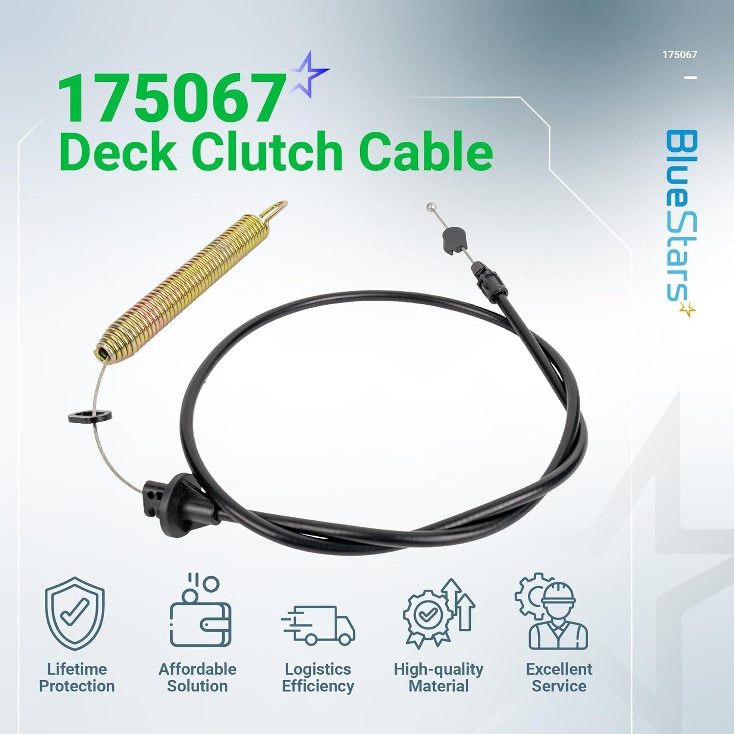 [Lifetime Warranty] 175067 Deck Clutch Cable image 2