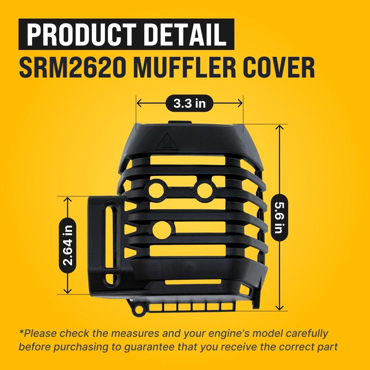 [Lifetime Warranty] A320001200 Muffler Cover image 1
