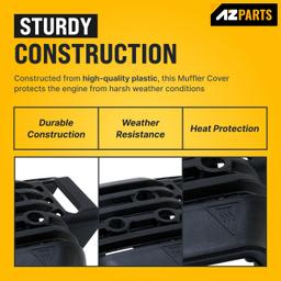 [Lifetime Warranty] A320001200 Muffler Cover thumbnail 3