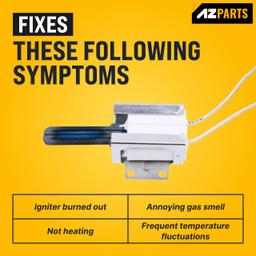 [Lifetime Warranty] 316489400 Range Oven Igniter for Frigidaire Kenmore Electrolux Crosley Range Oven - Replaces 316428500 316428501 5304462661 7316489400 1197384 AP3963540 PS1528534 EAP1528534 and more thumbnail 2