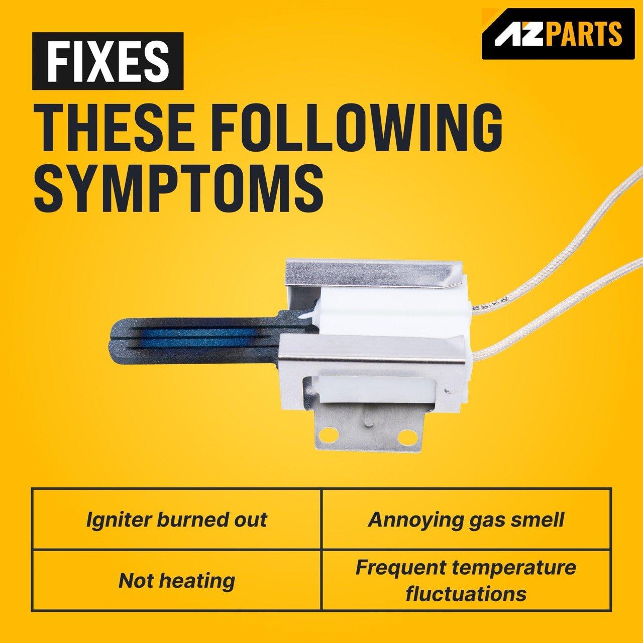 [Lifetime Warranty] 316489400 Range Oven Igniter for Frigidaire Kenmore Electrolux Crosley Range Oven - Replaces 316428500 316428501 5304462661 7316489400 1197384 AP3963540 PS1528534 EAP1528534 and more image 2