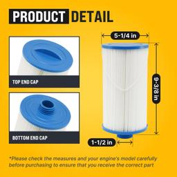 [Lifetime Warranty] 303279 Pool & Spa Filter thumbnail 7