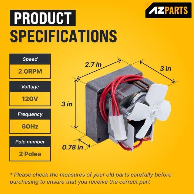 [Lifetime Warranty] 2.0RPM Grill Auger Motor image 5