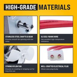 [Lifetime Warranty] 2.0RPM Grill Auger Motor thumbnail 2