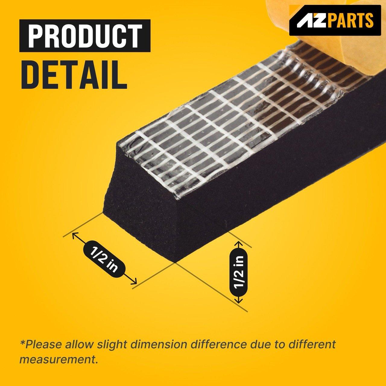 [Lifetime Warranty] 1/2 in x 1/2 in 13FT Adhesive Foam Tape image 3