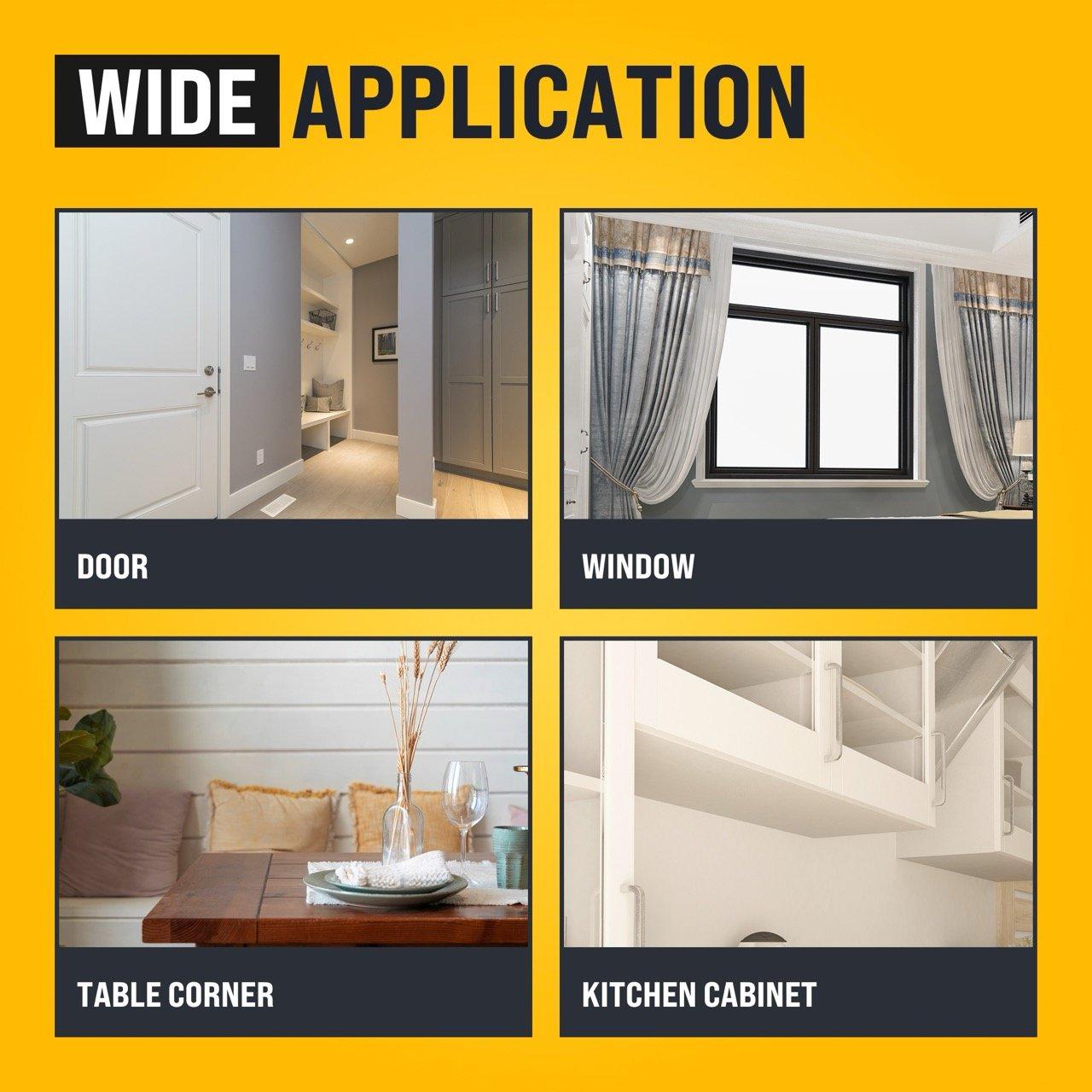 [Lifetime Warranty] 1/2 in x 1/2 in 13FT Adhesive Foam Tape image 5