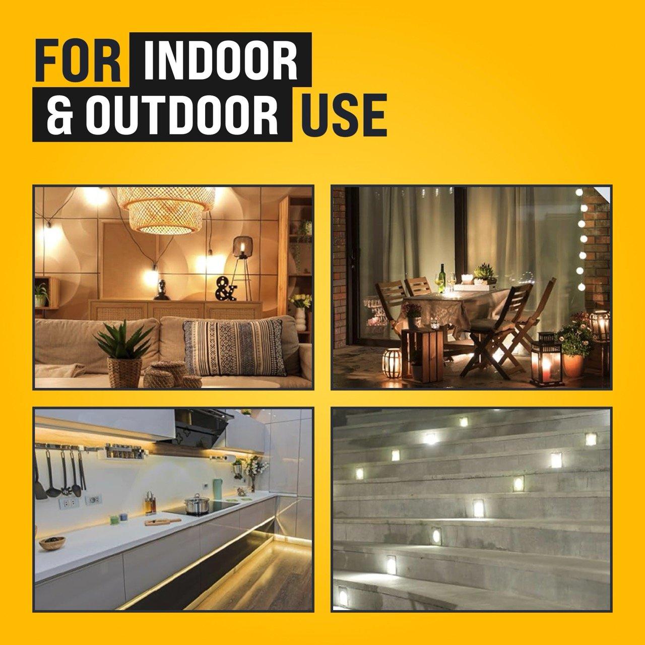 [Lifetime Warranty] 15W 12V LED Power Supply Driver 1.25A, 120V AC to 12V DC, IP67 Waterproof - Pack of 2 image 2